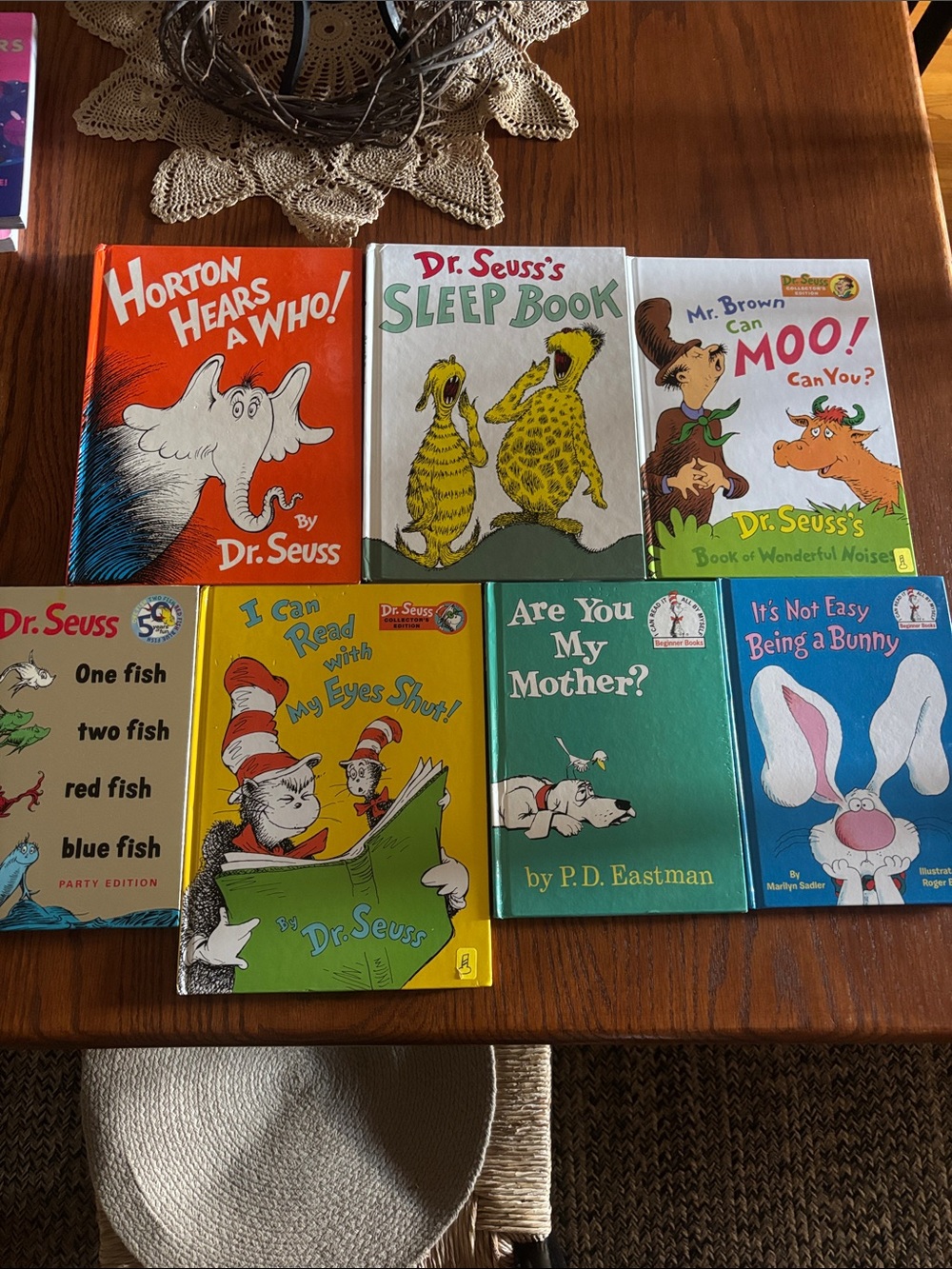 Dr. Seuss Books Collection of 7